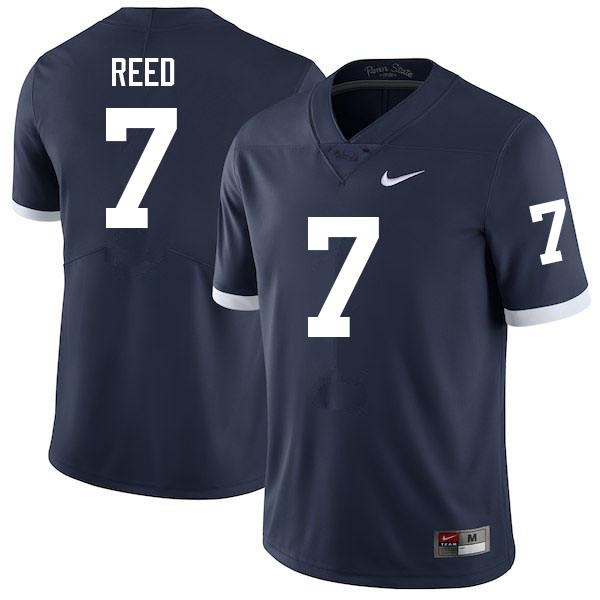 NCAA Nike Men's Penn State Nittany Lions Jaylen Reed #7 College Football Authentic Navy Stitched Jersey YFZ4398IT